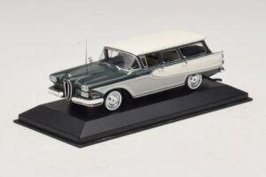 Edsel Bermuda Station Wagon Dark Green White Minichamps 1:43 400082013 Diecast — photo 2 of 5