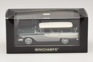 Edsel Bermuda Station Wagon Dark Green White Minichamps 1:43 400082013 Diecast — photo 5 of 5