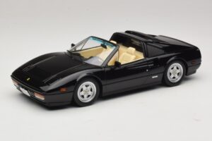 Ferrari 328 GTS US Version Black Miami Vice Sonny KK-Scale 1:18 KKDC181702 Diecast