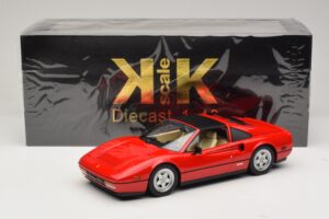 Ferrari 328 GTS US Version Red Beverly Hills Cop II With Beige Interior KK-Scale 1:18 KKDC181701 Diecast — photo 7 of 7