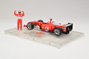 Ferrari F2004 #1 M. Schumacher F1 World Champion 2004 With Driving Suit Hot Wheels 1:18 B66221 Diecast — photo 5 of 6