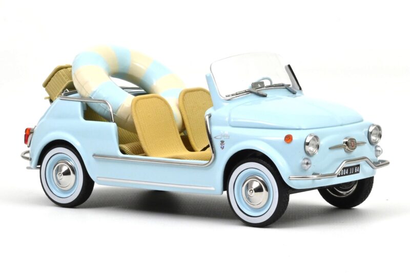 Fiat 500 Jolly Blue Norev 1:18 187793 Diecast
