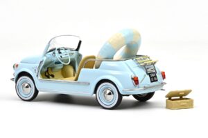 Fiat 500 Jolly Blue Norev 1:18 187793 Diecast — photo 2 of 5