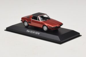 Fiat X1/9 Red Maxichamps 1:43 940121662 Diecast — photo 3 of 5