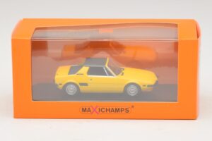 Fiat X1/9 Yellow Maxichamps 1:43 940121660 Diecast — photo 5 of 5