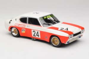 Ford Capri RS 2600 #24 D. Glemser / J. Mass 9 Hours of Kyalami Class Winner 1971 Minichamps 1:18 155718509 Diecast — photo 4 of 6