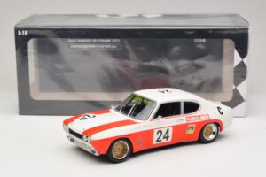 Ford Capri RS 2600 #24 D. Glemser / J. Mass 9 Hours of Kyalami Class Winner 1971 Minichamps 1:18 155718509 Diecast — photo 6 of 6