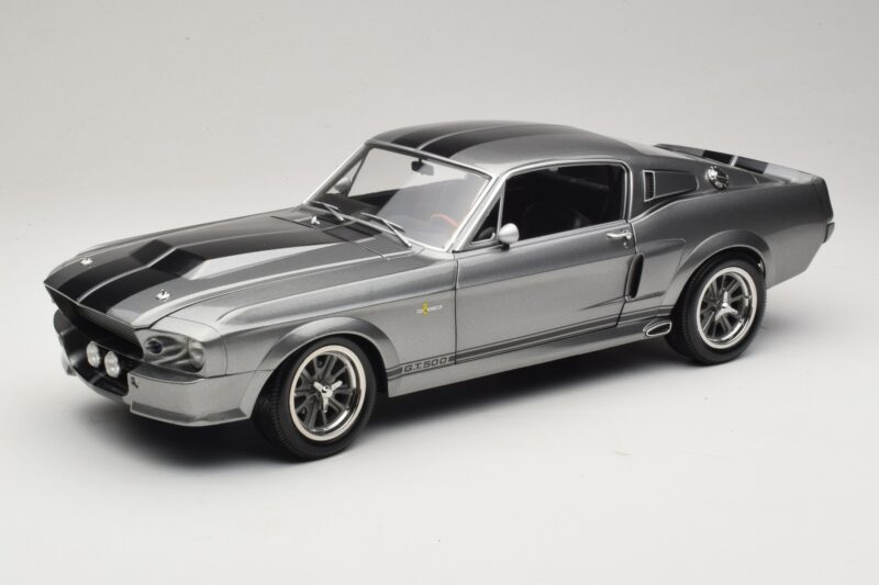 Ford Mustang Shelby GT500 Eleanor Grey Metallic & Black KK-Scale 1:12 KKDC120171 Diecast