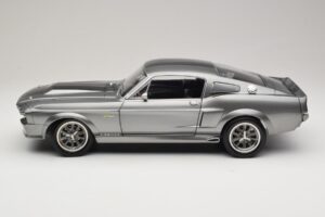 Ford Mustang Shelby GT500 Eleanor Grey Metallic & Black KK-Scale 1:12 KKDC120171 Diecast — photo 4 of 8