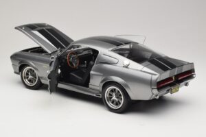 Ford Mustang Shelby GT500 Eleanor Grey Metallic & Black KK-Scale 1:12 KKDC120171 Diecast — photo 5 of 8