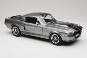 Ford Mustang Shelby GT500 Eleanor Grey Metallic & Black KK-Scale 1:12 KKDC120171 Diecast — photo 6 of 8