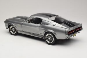 Ford Mustang Shelby GT500 Eleanor Grey Metallic & Black KK-Scale 1:12 KKDC120171 Diecast — photo 7 of 8