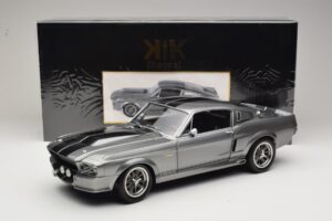 Ford Mustang Shelby GT500 Eleanor Grey Metallic & Black KK-Scale 1:12 KKDC120171 Diecast — photo 8 of 8
