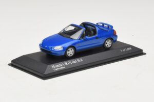 Honda CR-X del Sol EG2 Blue Metallic Minichamps 1:43 400161931 Diecast — photo 2 of 5