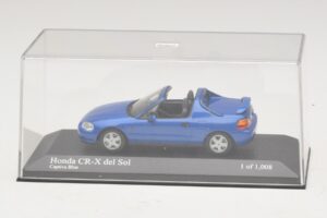 Honda CR-X del Sol EG2 Blue Metallic Minichamps 1:43 400161931 Diecast — photo 4 of 5