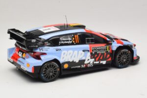 Hyundai i20 N Rally1 #11 T. Neuville / M. Wydaeghe Rally Monte Carlo 2026 IXO 1:18 18RMC270B Diecast — photo 2 of 6