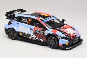 Hyundai i20 N Rally1 #11 T. Neuville / M. Wydaeghe Rally Monte Carlo 2026 IXO 1:18 18RMC270B Diecast — photo 4 of 6