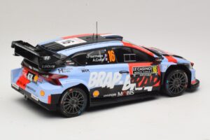 Hyundai i20 N Rally1 #16 A. Fourmaux / A. Coria Rally Monte Carlo 2026 IXO 1:18 18RMC270A Diecast — photo 2 of 6