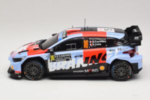 Hyundai i20 N Rally1 #16 A. Fourmaux / A. Coria Rally Monte Carlo 2026 IXO 1:18 18RMC270A Diecast — photo 3 of 6