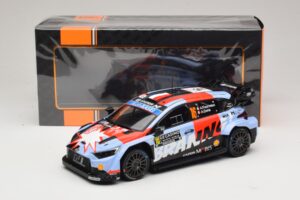 Hyundai i20 N Rally1 #16 A. Fourmaux / A. Coria Rally Monte Carlo 2026 IXO 1:18 18RMC270A Diecast — photo 6 of 6