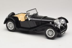 Jaguar SS100 Roadster Black Bburago 1:18 3006-M3 Diecast — photo 4 of 6