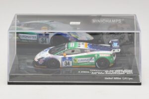 Lamborghini Gallardo LP600 GT3 #34 Reiter Engineering H-J. Stuck 24 Hours of Nurburgring 2011 Minichamps 1:43 437111284 Dieca — photo 4 of 5