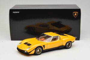 Lamborghini Miura SVR Yellow & Black Kyosho 1:18 08319GY Diecast — photo 8 of 8