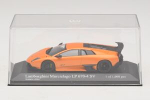 Lamborghini Murcielago LP670-4 SV Orange Metallic Minichamps 1:43 400103942 Diecast — photo 4 of 5