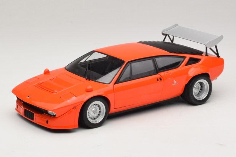 Lamborghini Urraco Rally Orange Kyosho 1:18 08445P Diecast