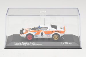 Lancia Stratos Rally #8 Livieratos / Manolis Acropolis Rally 1978 Minichamps 1:43 430781208 Diecast — photo 4 of 5