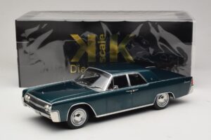 Lincoln Continental Dark Green Metallic Matrix Reloaded & Revolutions KK-Scale 1:18 KKDC181481 Diecast — photo 6 of 6