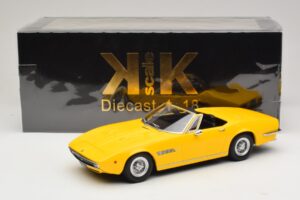 Maserati Ghibli Spyder Yellow KK-Scale 1:18 KKDC181303 Diecast — photo 7 of 7