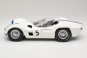 Maserati Tipo 61 #5 Camoradi S. Moss / D. Gurney 1000km Nurburgring Winner 1960 Minichamps 1:12 120601205 Diecast — photo 4 of 8