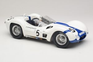 Maserati Tipo 61 #5 Camoradi S. Moss / D. Gurney 1000km Nurburgring Winner 1960 Minichamps 1:12 120601205 Diecast — photo 6 of 8