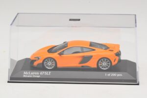 McLaren 675LT Orange Minichamps 1:43 537154421 Diecast — photo 4 of 5