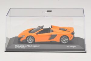 McLaren 675LT Spider Orange Minichamps 1:43 537154431 Diecast — photo 4 of 5