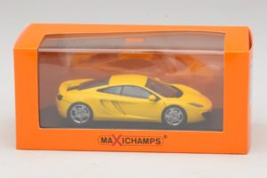 McLaren MP4-12C Yellow Maxichamps 1:43 940133020 Diecast — photo 5 of 5