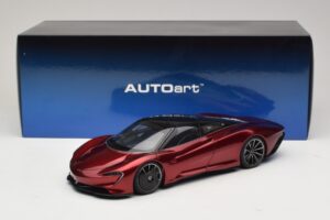 McLaren Speedtail Volcano Red AUTOart 1:18 76087 Composite — photo 8 of 8