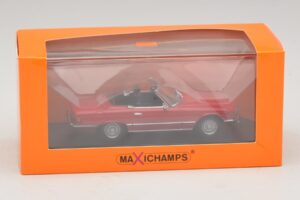 Mercedes 350 SL R107 Red Maxichamps 1:43 940033432 Diecast — photo 5 of 5