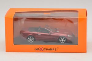 Mercedes SL R230 Red Metallic Maxichamps 1:43 940037530 Diecast — photo 5 of 5