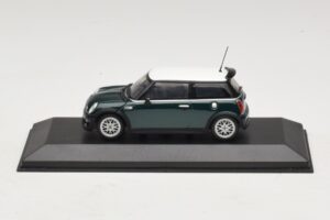 Mini Cooper One R50 Aero Green With White Roof Minichamps 1:43 MINI011 Diecast