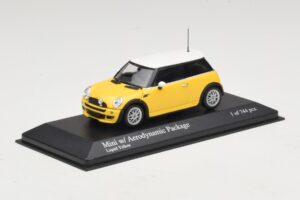 Mini Cooper One R50 With Aero Package Yellow Minichamps 1:43 431138274 Diecast — photo 2 of 4