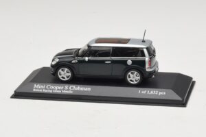 Mini Cooper S Clubman R55 Green Silver Minichamps 1:43 431138670 Diecast