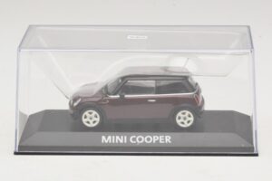 Mini Cooper S R53 Dark Red With Black Roof Minichamps 1:43 MINI028 Diecast — photo 4 of 5