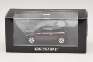 Mini Cooper S R53 Dark Red With Black Roof Minichamps 1:43 MINI028 Diecast — photo 5 of 5