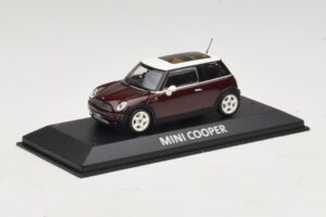 Mini Cooper S R53 Dark Red With Panoramic Roof Minichamps 1:43 MINI019 Diecast — photo 2 of 4