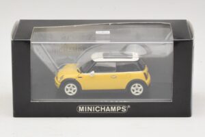 Mini Cooper S R53 Yellow With Yellow Panoramic Roof Minichamps 1:43 MINI029 Diecast — photo 4 of 4