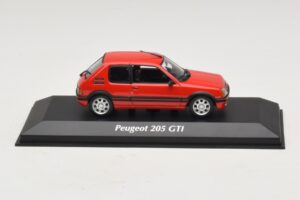 Peugeot 205 GTi Red Maxichamps 1:43 Peugeot 205 GTi Red Maxichamps 1:43 940112300 Diecast