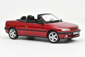 Peugeot 306 Cabriolet Diablo Red Norev 1:18 184930 Diecast