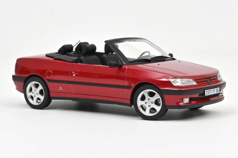 Peugeot 306 Cabriolet Diablo Red Norev 1:18 184930 Diecast